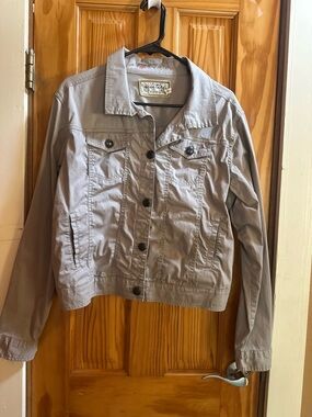 Aventura Beige Lightweight Jean Jacket